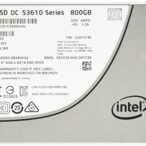 Intel 800GB S3610 SSD