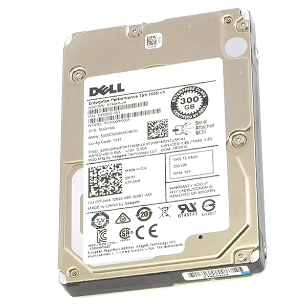 DELL 300GB 2.5 SAS 15K RPM HARD DRIVE