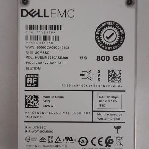 DELL EMC 800GB SAS 12Gbps 512e